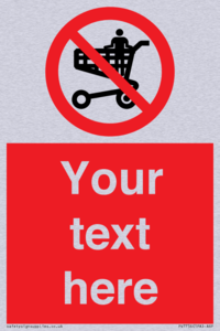 Custom prohibition no standing in trolley